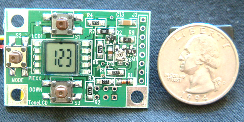 ToneLCD Direct Reading CTCSS Tone Encoder / Decoder