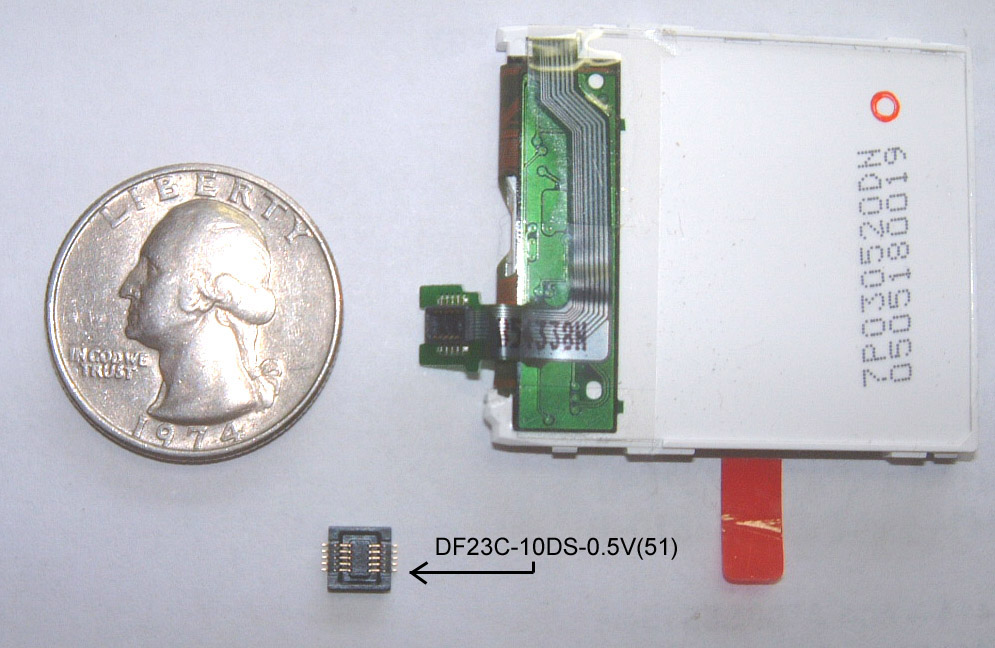 DF23C-10DS-0.5V LCD Connector