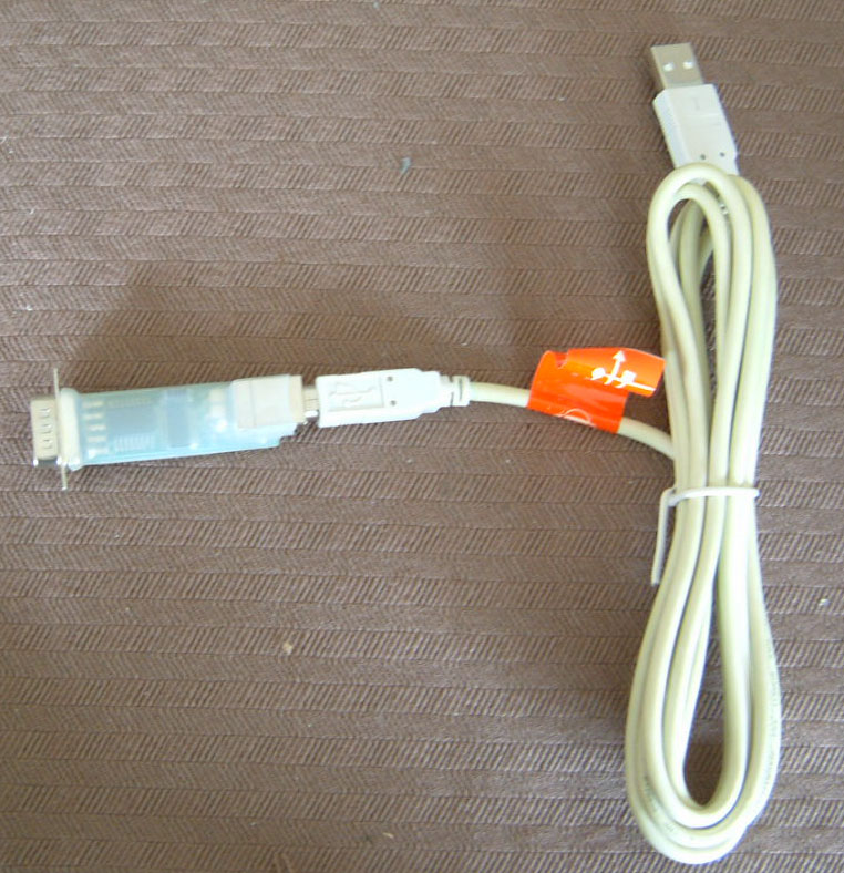 USB to RS-232 adapter - Click Image to Close