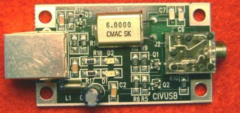 CIVUSB USB to Icom CIV Serial Interface Adapter CIVUSB USB to Icom CIV Serial Interface Adapter